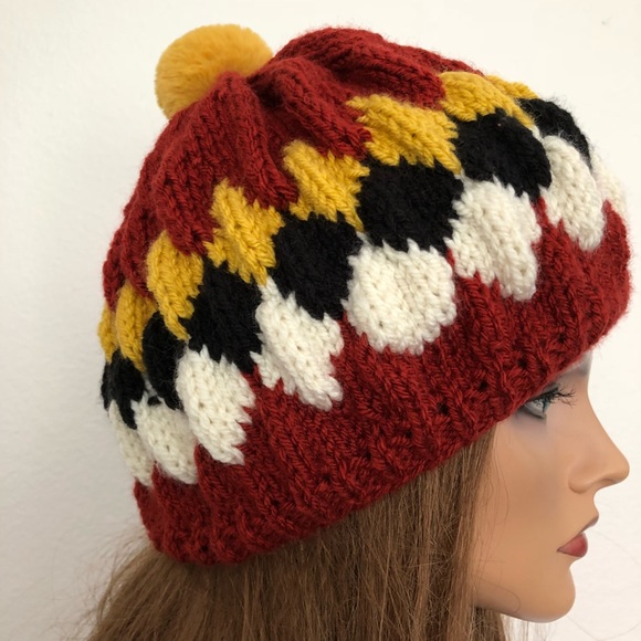 Hand Knits 2 Love Beanie Hat Cap Designer Original - Picture 5 of 7